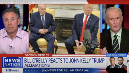 Bill O'Reilly Downplays Trump's Hitler Comment