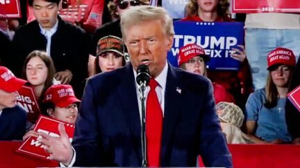 Trump Announces 'Breaking News' That Biden 'Officially' Endorsed Trump And 'Hates Kamala' At Rally — Later Says He Was Kidding