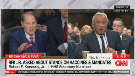 Sen. Wyden and Robert F. Kennedy Jr.