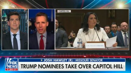 Jesse Watters and Josh Hawley