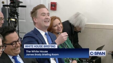 Peter Doocy at White House briefing