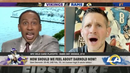 Dan Orlovsky and Stephen A. Smith on First Take