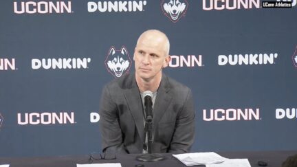 UConn men's basketball coach Dan Hurley