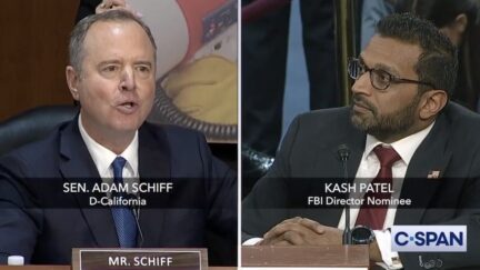 Adam Schiff Clashes With Kash Patel At Senate Hearing