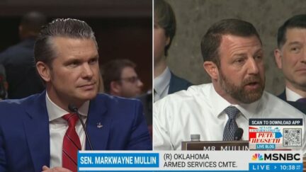 Markwayne Mullin Rips Colleagues At Hegseth Hearing