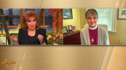 View Hosts Laud Bishop Who Scolded Trump