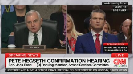 📺 Hegseth Hearing: Jack Reed Dresses Down Hegseth in Blistering Opening Statement: ‘You Lack the Character, Composure, and Confidence’ to Serve (mediaite.com)