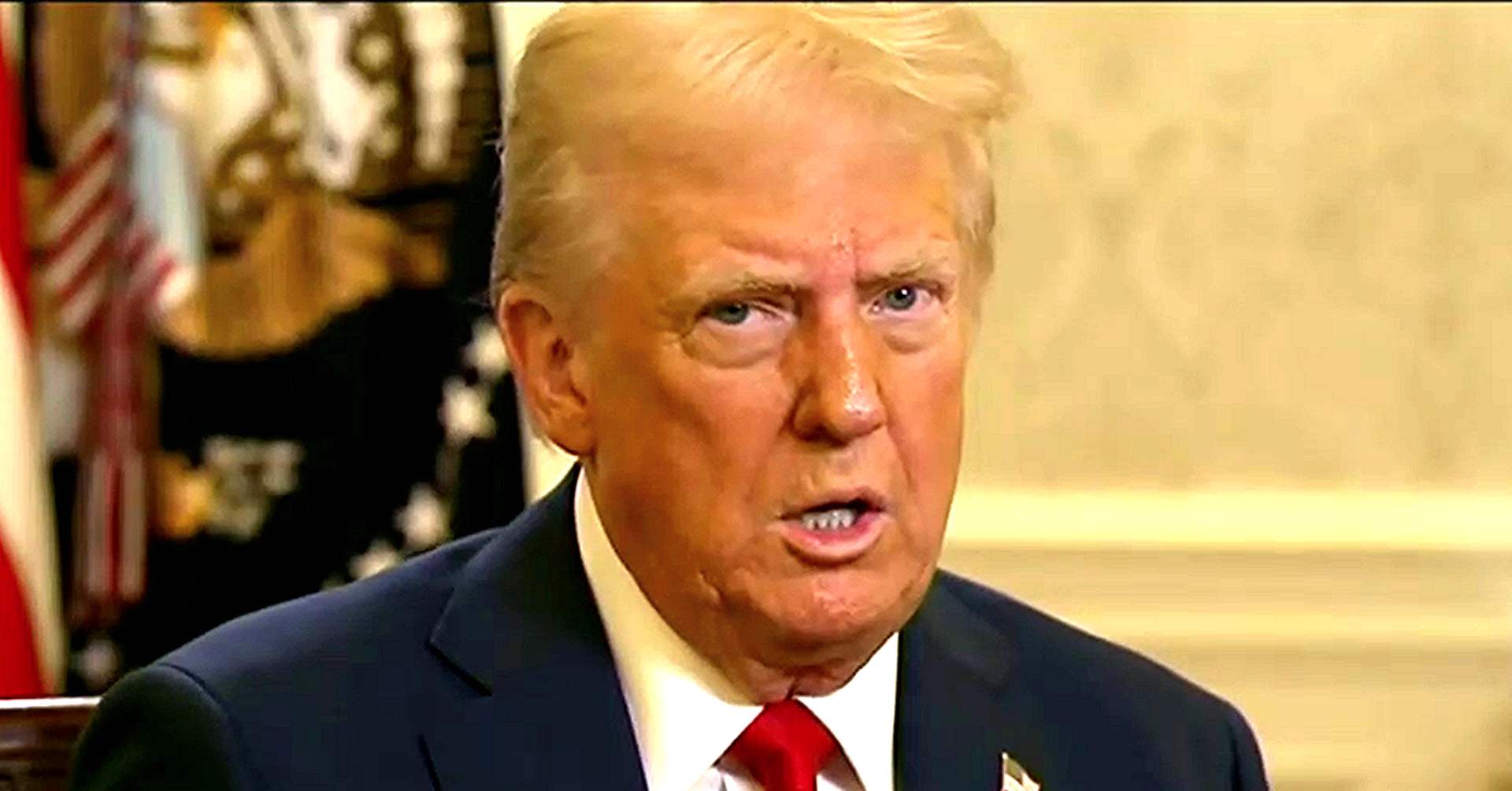 'SCANDAL!!!' Trump Rages CBS Should Be Shut Down By FCC Over Kamala Harris Interview He Says Changed Election — That He Won