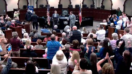 Town Hall Erupts At Blistering Anti-Trump Rant Torching 'Tyranny' — Gets Standing Ovation In Trump District