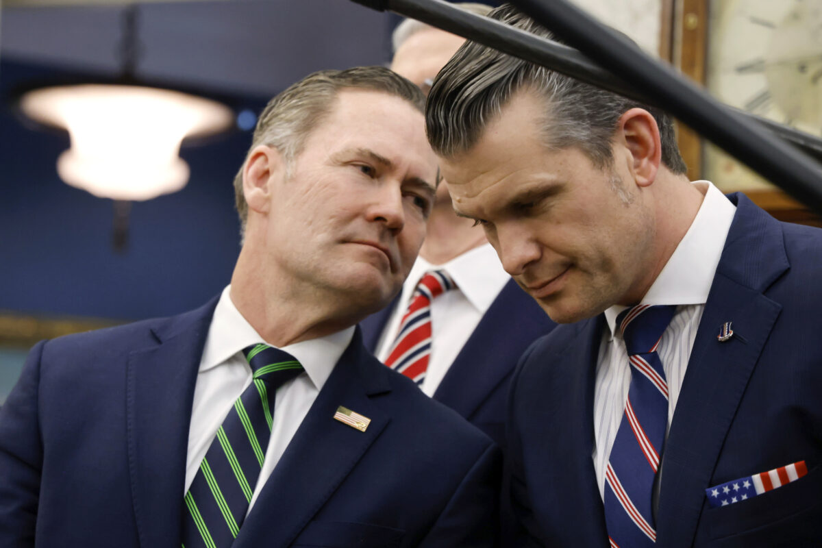 Mike Waltz and Pete Hegseth