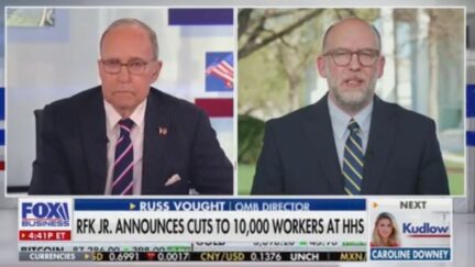 Larry Kudlow and Russell Vought