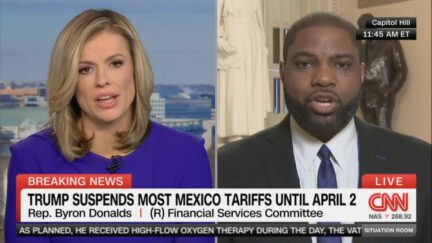 Pamela Brown and Byron Donalds