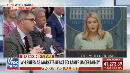 Karoline Leavitt and Josh Boak of The Associated Press get into it at White House briefing