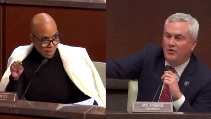 James Comer and Ayanna Pressley Get Into Shouting Match