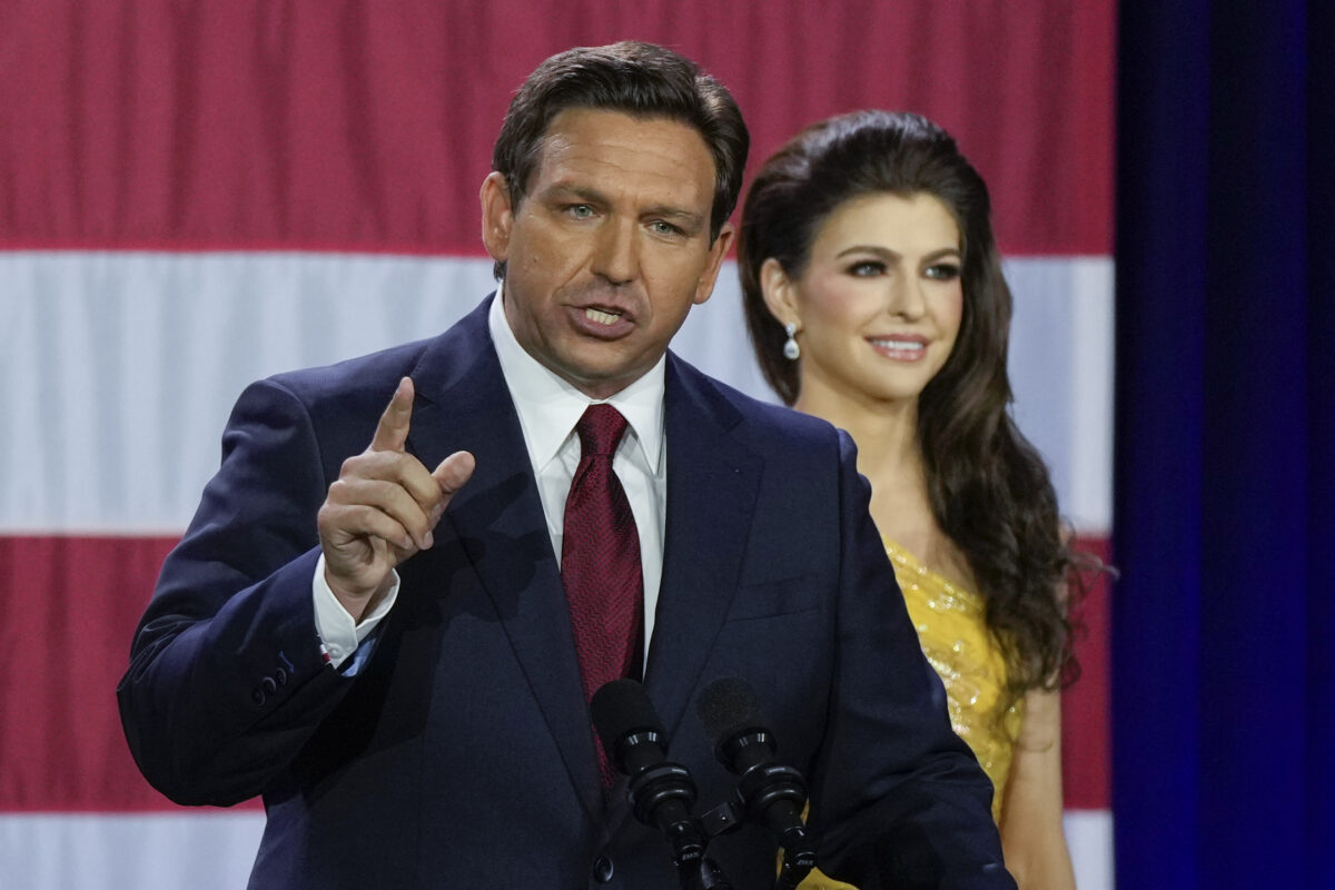 Ron and Casey DeSantis