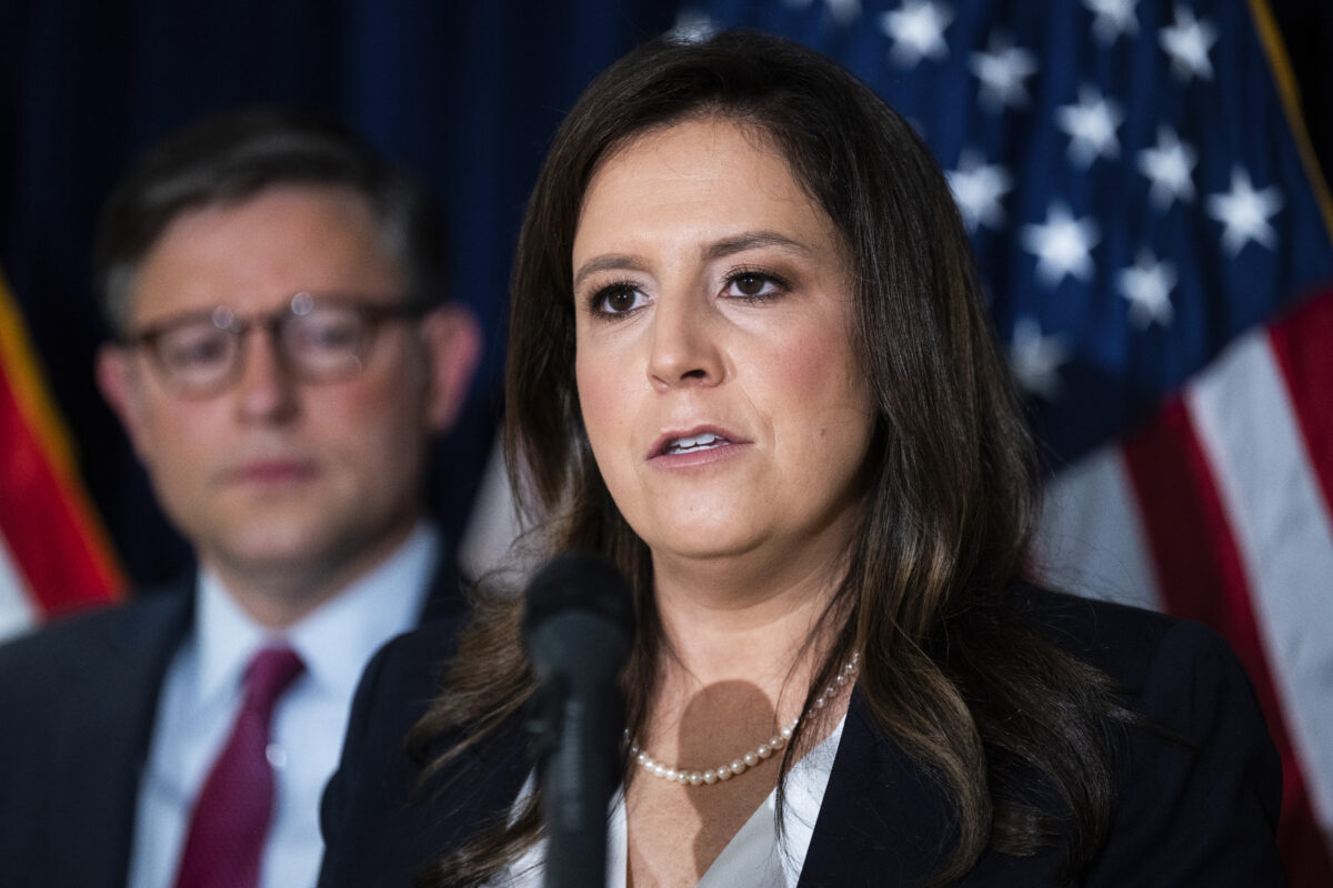 Mike Johnson, Elise Stefanik