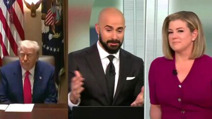 CNN Calls Out 'Adulation And Praise' At Cabinet Meeting Amid Market Debacle