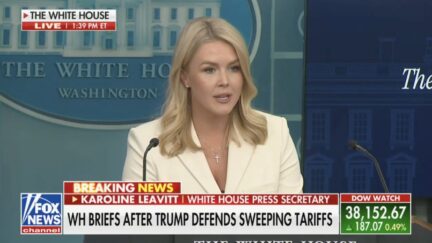 Karoline Leavitt cites Nancy Pelosi to defend Trump tariffs
