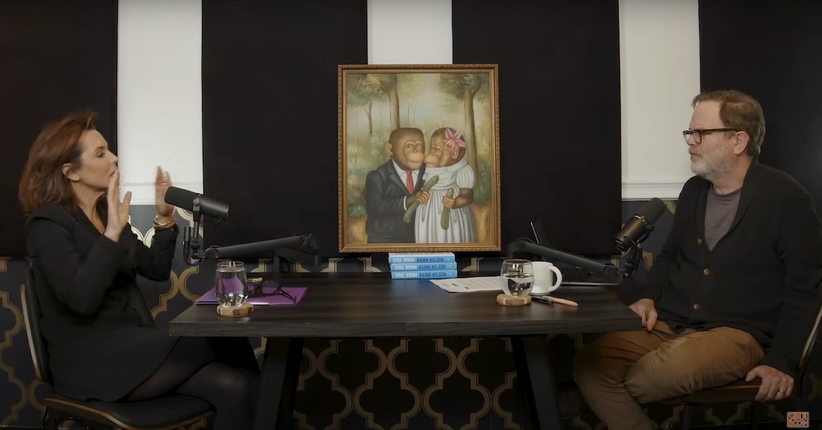 Rainn Wilson Dumps On Media's Coverage of Biden