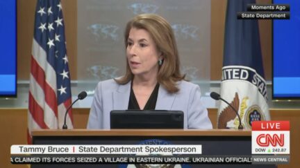 CNN informs State Department spokesperson Tammy Bruce of Mike Waltz-Marco Rubio news