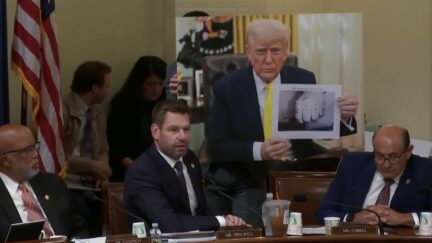 Eric Swalwell asks Kristi Noem about Kilmar Abrego Garcia's tattoos