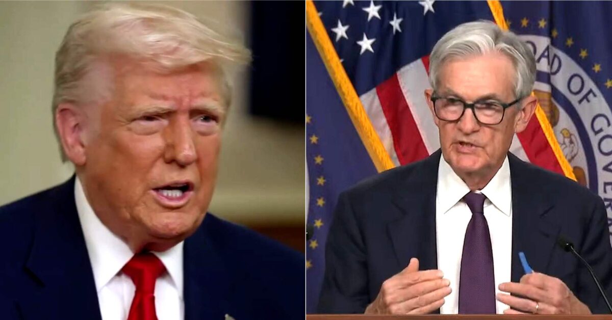 Trump Rages At Jerome Powell After Fed Chair Defies Demands