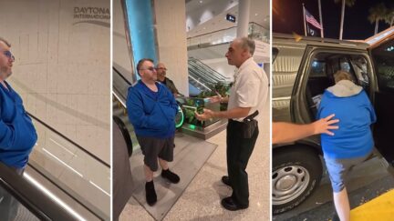 Matthew Moulton taken into custody at Daytona airport