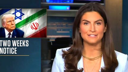 CNN's Kaitlan Collins Roasts Trump Over Infamous 'Two Weeks' Tic With Comical Visual Aid
