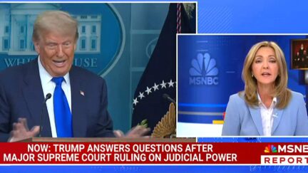 MSNBC Busts Into Trump Presser Live To Hammer Election Lies In Real Time