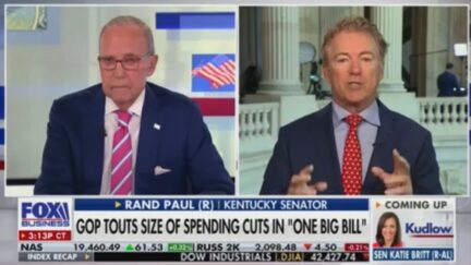 Larry Kudlow and Rand Paul