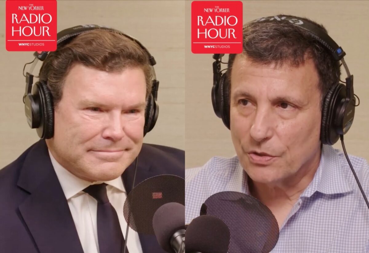 David Remnick and Bret Baier Talk Politics Like Grown-Ups