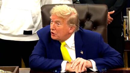 Trump Blown Away By 'Good Question' From Pro-MAGA Reporter In Oval Office