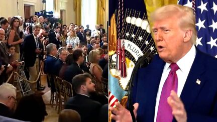 Trump Goes On Strange Rant About World War II When Asked About Birthday Military Parade