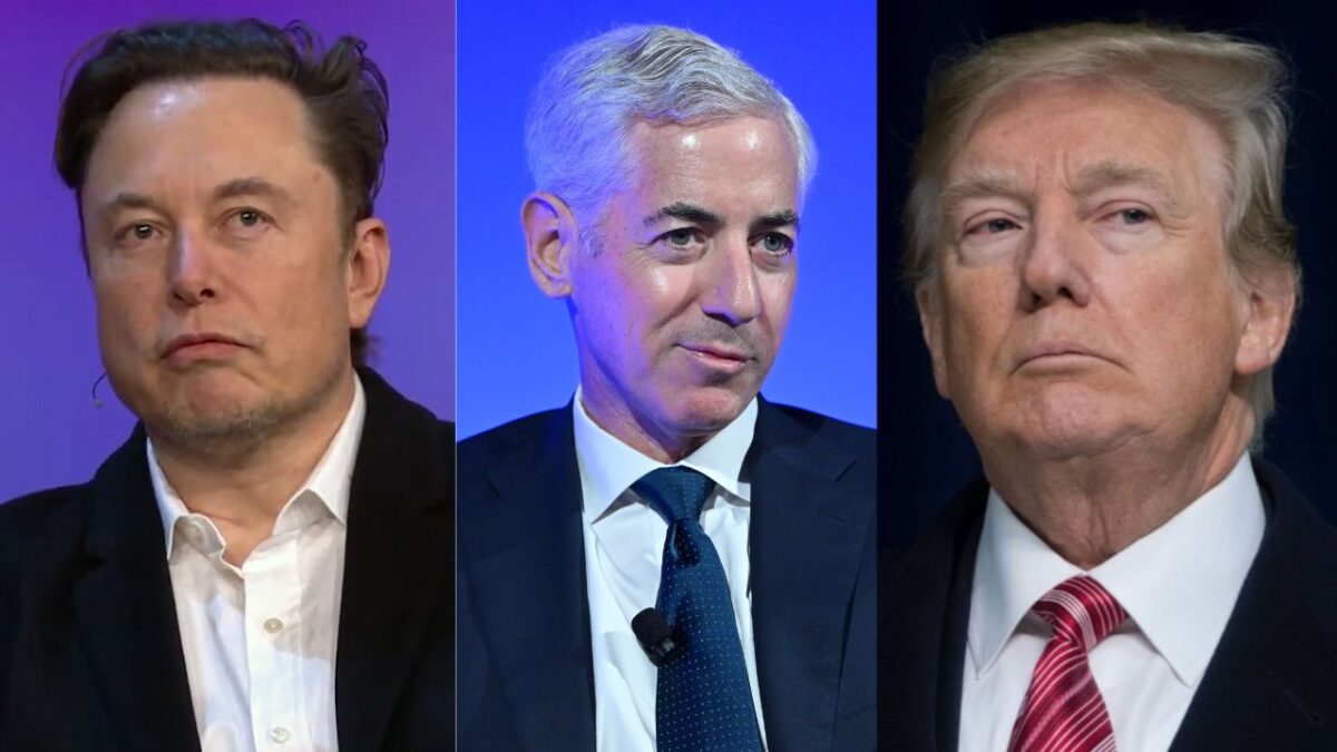 Bill Ackman Tries to Play Peacemaker in Trump-Musk Bust-Up