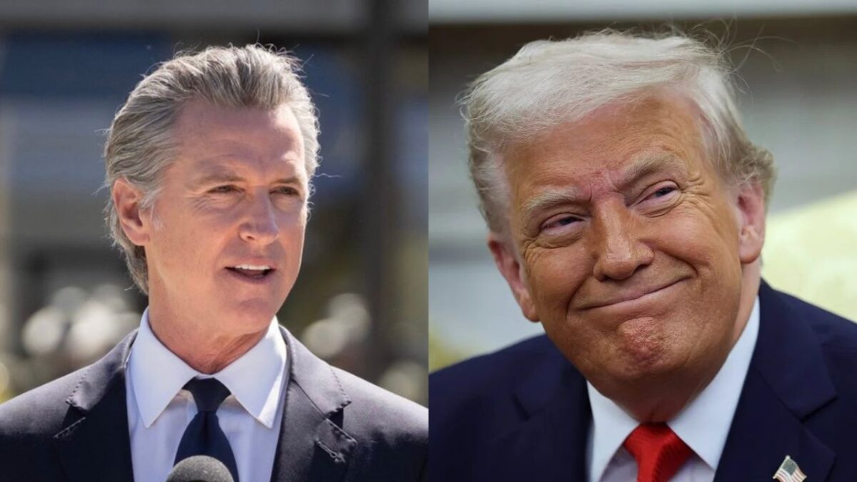 Trump Newsom