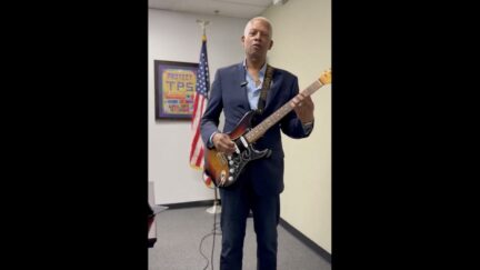 Hank Johnson Rocks Out in Anti-Trump 'Jam Session'