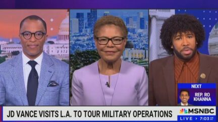 Eugene Daniels Asks Karen Bass Whether JD Vance Was Being 'Racist' with 'Jose' Dig