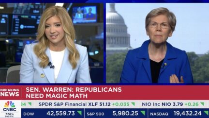 Elizabeth Warren Scolds Sarah Eisen
