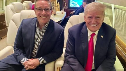 Benny Johnson and Donald Trump