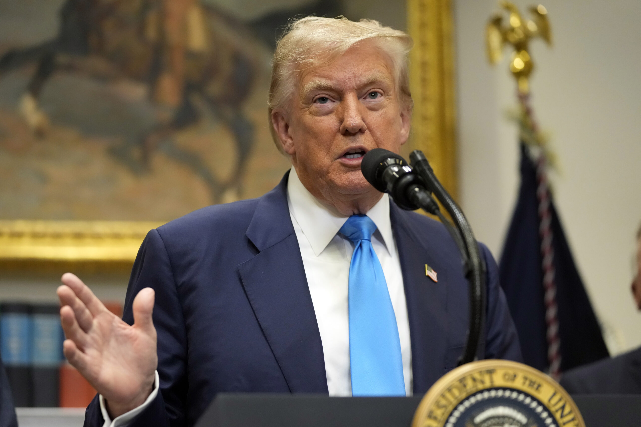 Trump backs down from 250% EU pharma tariff in deal