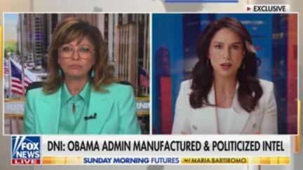 Maria Bartiromo and Tulsi Gabbard
