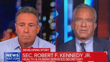 Chris Cuomo and RFK Jr.