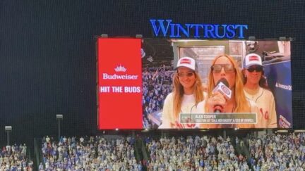 Alex Cooper booed at Cubs game