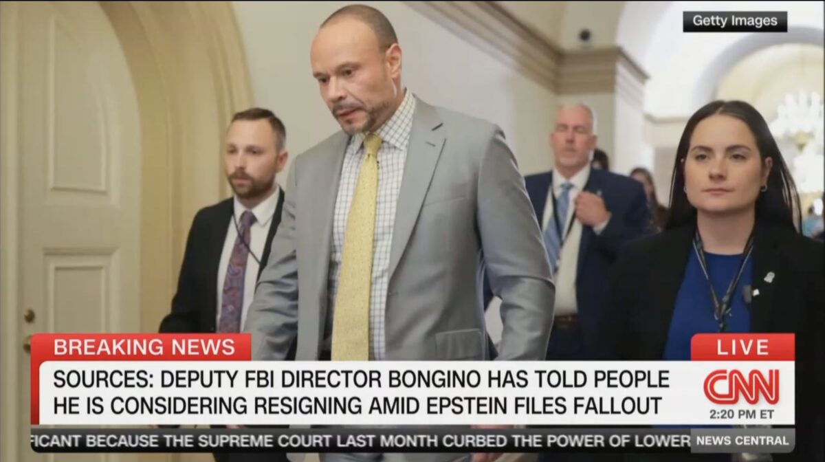 Dan Bongino considering stepping down