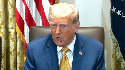 Trump Tells Big Fat Whopper About CNN At Cabinet Meeting — Walks It Back Later In Rant