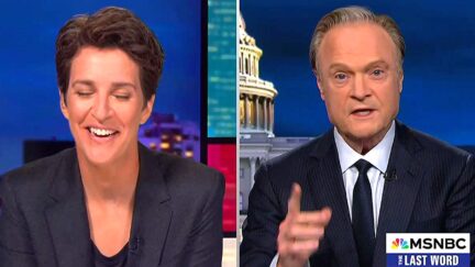 Rachel Maddow Taunts Trump For Lashing Out Over MSNBC Hit