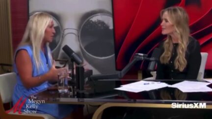 Marjorie Taylor Greene and Megyn Kelly
