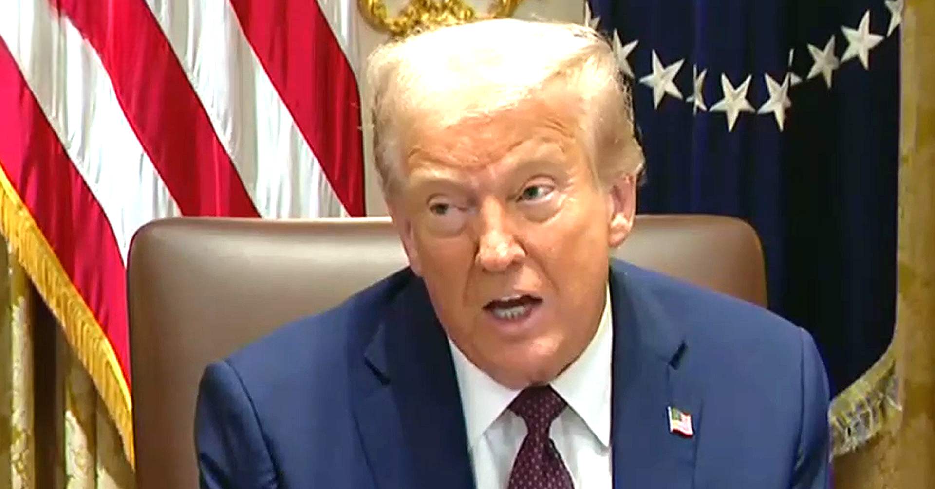 Trump Amps Up 'Dictator' Talk In Stunning New Cabinet Meeting Rant