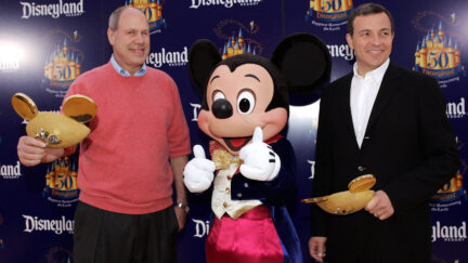 Michael Eisner, Bob Iger, Mickey Mouse