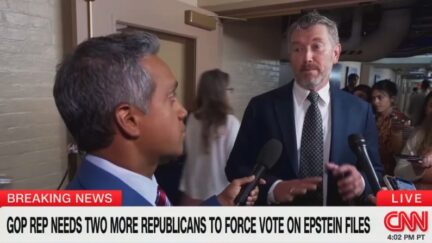 Manu Raju and Thomas Massie